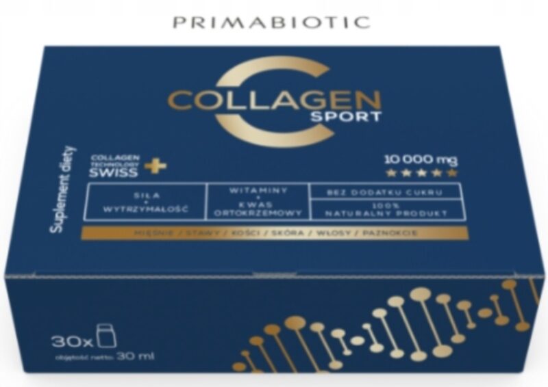 Primabiotic COLLAGEN SPORT x30 10 000 mg + GRATIS